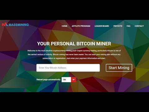 Free Start Auto miner | Get Power 30 GH/S | Bitcoin Mining pool