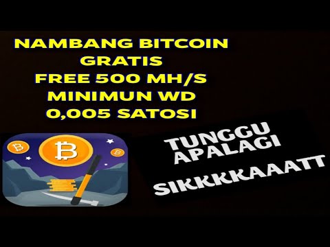 Buruan Sikat, #BTC_Miner/Mining gratis via Aplikasi... #bitcoin #btc #mining