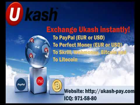 Exchange Ukash to Perfect Money EUR, Ukash to Perfect Money USD. Perfect Money for sale.