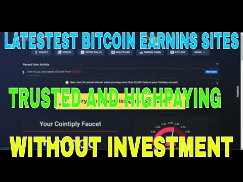 EARN FREE BITCOIN ON HIGHPAYING 4TRUSTED SITES (WITHOUT INVESTMENT)