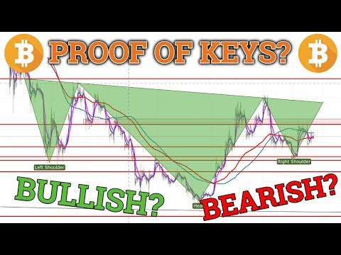 Bitcoin BTC BULLISH vs BEARISH Scenario! Proof Of Keys! Cryptocurrency Price + Trading + News 2018