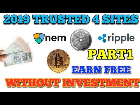 2019 TRUSTED EARNING SITES NO INVESTMENT EARN FREE (RIPPLECOIN,BITCOIN,NEMCOIN,CARDNOCOIN)-PART1