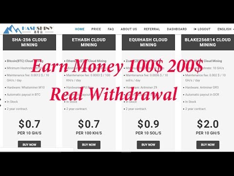 Hashshiny Earn Money 10$ 50$ 100$ Real Withdrawal Scam or Legit