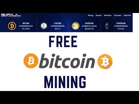 New Free Bitcoin Mining Site 2019 | 10GH/S Free Bonus No Investment