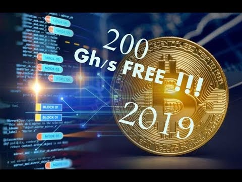 Bitcoin Mining Free 2019||FREE 200Gh/s ||New