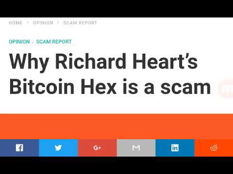 Bitcoin Hex Is A Scam? Response Video