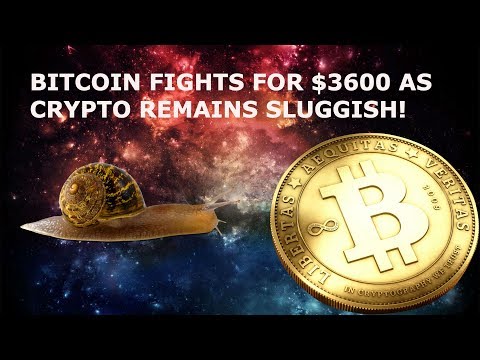 BITCOIN FIGHTS FOR $3600 AS CRYPTO REMAINS SLUGGISH!
