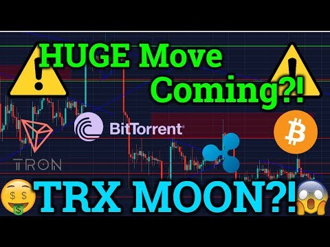 HUGE Bitcoin Move Incoming?! Tron TRX Mooning?! Cryptocurrency News! BTC Price + Trading Analysis!