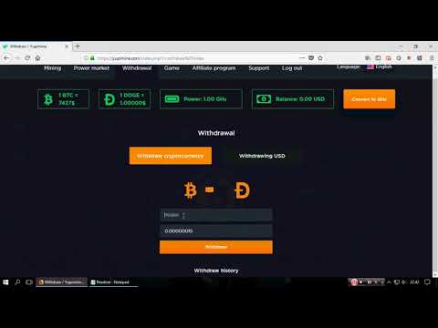 ❌ SCAM YupiMine New Bitcoin & Dogecoin Cloud Mining 2018 Free 1 Gh s LINK - bit.ly/2HQsV8P
