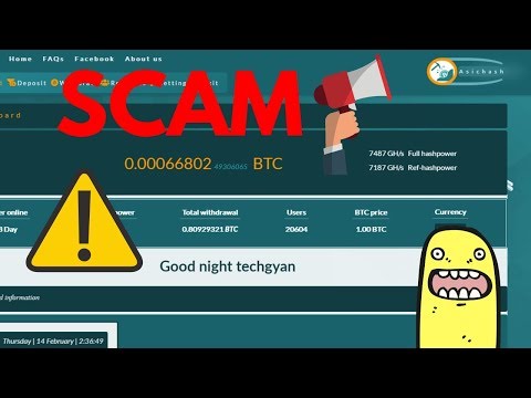 Update Free Bitcoin Mining AsicHash.Net Scam Live Proof Coinsfarm.online Scam Proof Watch Now