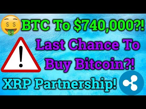 Bitcoin Could Reach $740,000?! Your Last Chance To Buy BTC?! Cryptocurrency Trading + Analysis/News