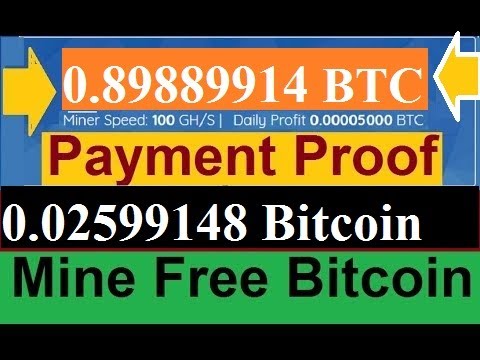 New FREE BITCOIN Cloud Mining Site 2019 || Earn 0.01 Bitcoin Daily 100% withdrawal