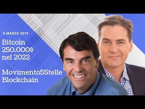 Bitcoin a 250.000$ nel 2022 | Movimento5Stelle Blockchain | TGCrypto