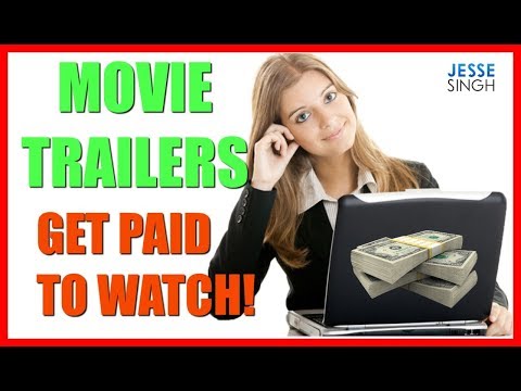 Make Money Online Watching Movie Trailers | Get Paid To Watch Films