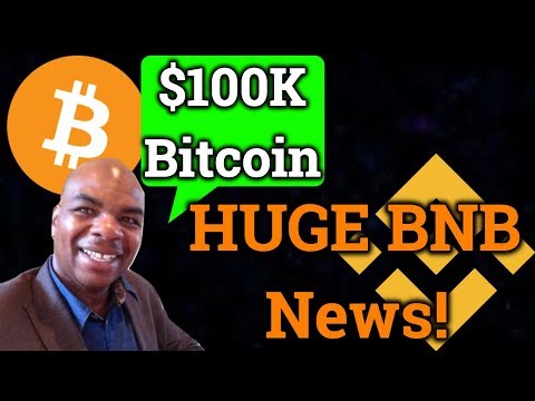 DavinciJ15 Calls For A $100,000 Bitcoin?! Huge BNB News! (Bitmex Trading + Cryptocurrency Analysis)