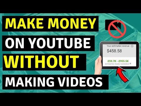 How To Make Money On YouTube Without Making Any Videos [Make Money Online]