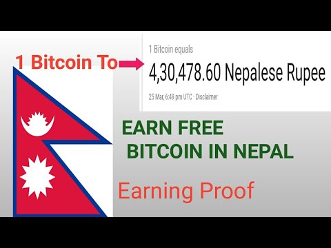 How To Earn Free Bitcoin In Nepal - How to Earn Money Online in Nepal | Online jobs in Nepal -nepali