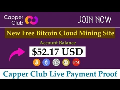 Capper Club | New Free Bitcoin Cloud Mining Site | Earn Daily 50$ Live Payment Proof 2019 Urdu Hindi
