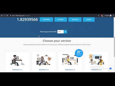 99mining.cloud review. BTC cloud mining scam. Free Bitcoin mining scam