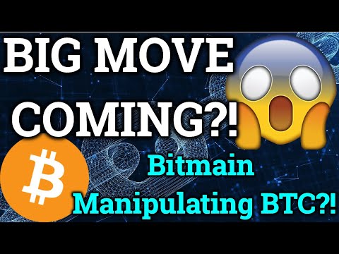 BIG Bitcoin Move Coming?! Bitmain MANIPULATING Price?! Ripple News + Cryptocurrency Trading Analysis