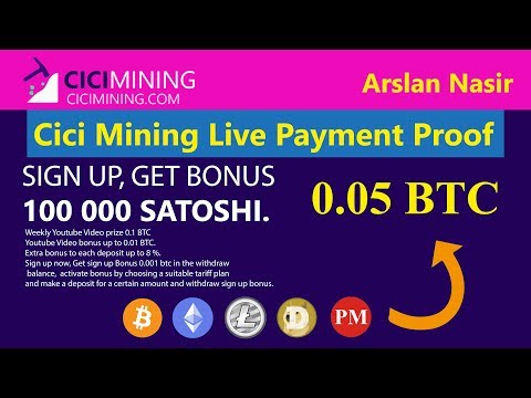 Cici Mining Limited New Bitcoin Mining Legit Or Scam Live Withdrawal Payment Proof 2019 Urdu Hindi