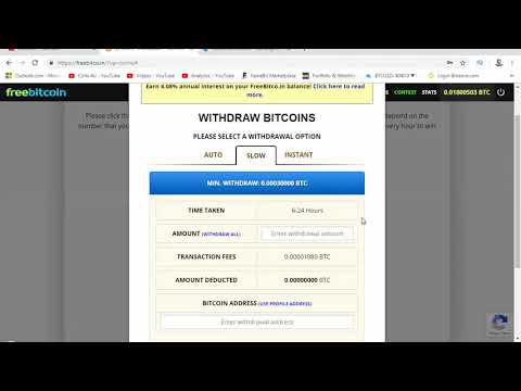 How to Deposit Bitcoin in freebitco in Transfer Bitcoin Account to Account freebitco Urdu Hindi