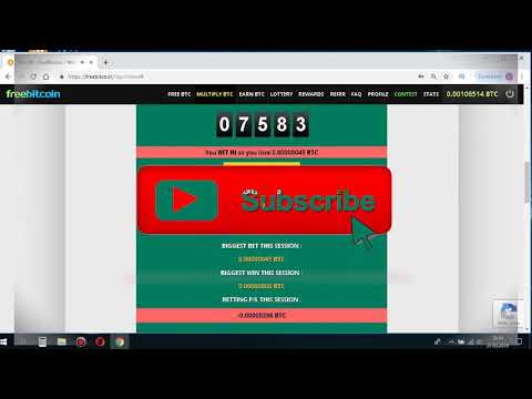 Freebitco New Auto Bet Method (Mining Strategy)