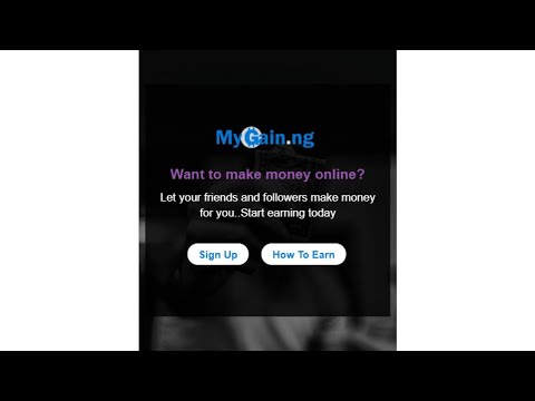 Mygain.ng - How to make money online in Nigeria