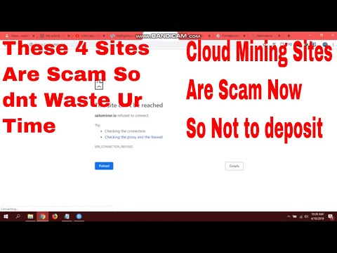 Bitcoin Cloud Mining Sites Scam - satominer.io - gornen.com - corhash.com - fastminer.io Scam Sites