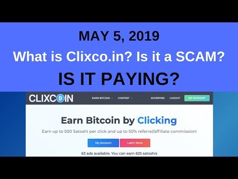What is Clixco.in? Is it a SCAM? Is it PAYING? PTC - BITCOIN