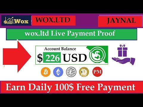 FREE DOGECOIN TOP MINING SITE 2019 || Wox 20000 Doge Earn || BEST FREE MINING SITE