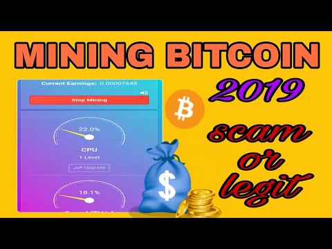 Mining Bitcoin Terbaru 2019 | Scam or Legit!!!