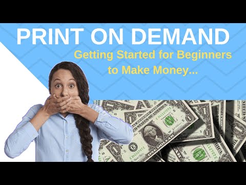 POD Beginners Make Money Online Fast | Making Money with Print on Demand | POD Shopify