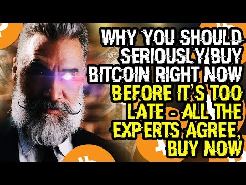Why You SHOULD SERIOUSLY BUY BITCOIN RIGHT NOW BEFORE IT’S TOO LATE - All The EXPERTS AGREE, BUY NOW