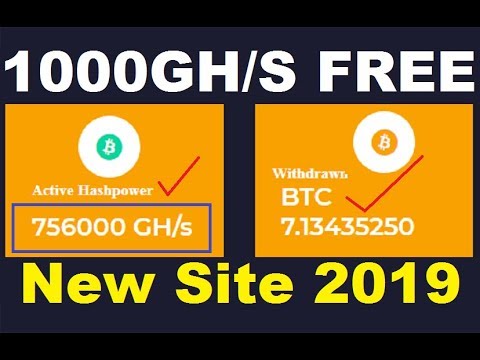 New Free Bitcoin Cloud Mining Site 2019 | 1000GH/S Free Bouns | 0.001 Bitcoin Free | FenixMine.com