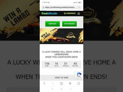 easy Free bitcoin mining link in description