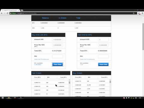Tutorial Bitcoinen español-Como minar bitcoins en la nube con scrypt.cc