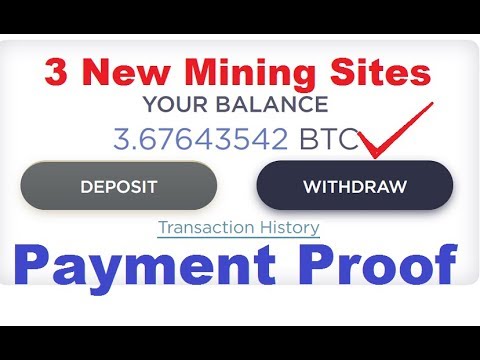 New Free Bitcoin Cloud Mining Sites 2019 | Earn Daily 20$ Free | Without Any Work | Live Proof