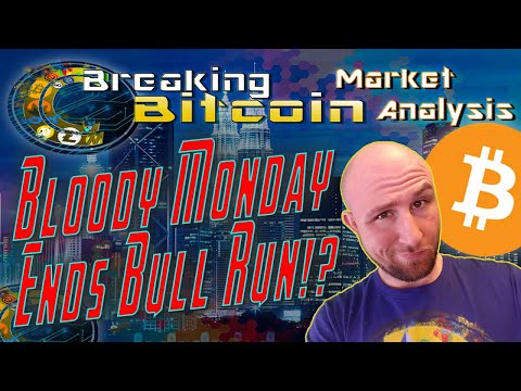 Breaking Bitcoin Market Update - Monday Bloody Monday Strikes Again!  Is The Bull Market OVER?!