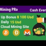USDMINING.PRO New Bitcoin Mining Site 2019 | 100 $ Signup Bonus | Earn 10 $ Daily