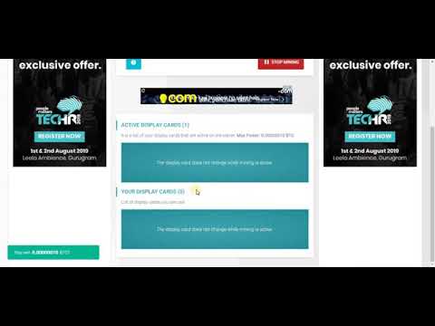 New Free Bitcoin Mining Site No InvestMent Needed