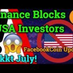 🛑BREAKING NEWS: Binance Blocks US Investors! Facebook, Bakkt News! (Bitcoin BTC BNB Cryptocurrency)