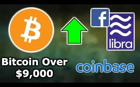 BITCOIN OVER $9,000 & 10K FOMO INCOMING – BITCOIN CBS & 1M ACTIVE ADDRESSES – COINBASE CUSTODY $1.3B