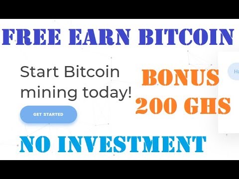 Start Real Bitcoin Mining Today | Sign Up Bonus 200 Gh/s | Free Earn 0.02 Bitcoin | No Investment