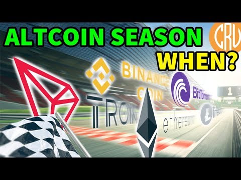 When Is Altcoin Season Coming? -  Bitcoin Tells The Story