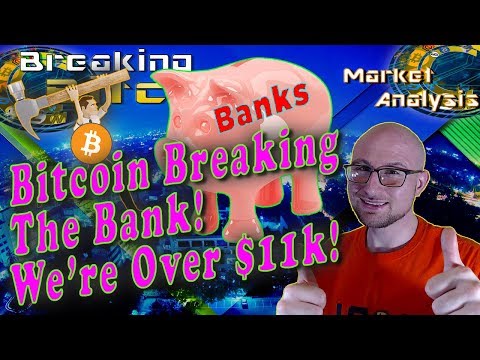 Bitcoin Breaks The Bank As We Ascend Past $11k!  Options Contracts and Cryptocurrency IRAs For Sale!
