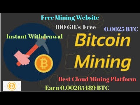 How to  mine free BTC| #FreeBTC |New bitcoin Cloud mining website 2019| B2MINE.biz