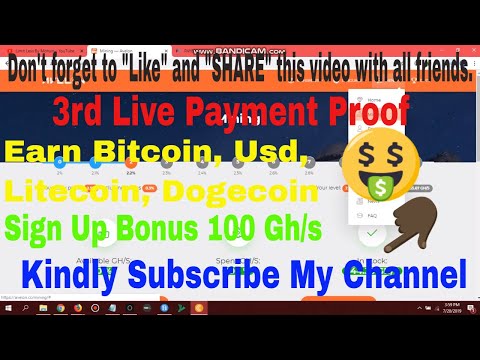 New Free Bitcoin Cloud Mining Site 2019 | Live Payment Proof | Mine Free Bitcoin
