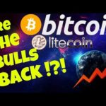 🚀BITCOIN & LITECOIN are the BULLS BACK !?🚀btc ltc price prediction, analysis, news, trading