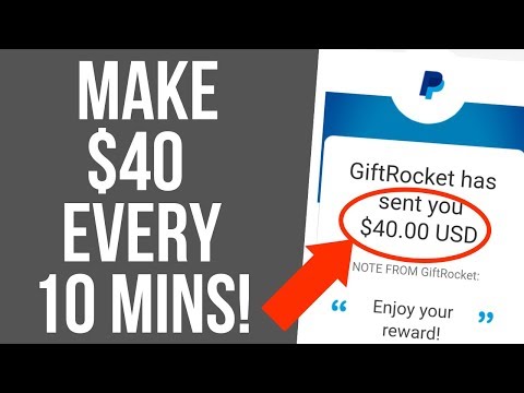 Make $40 In Fast PayPal Money Every 10 Mins Right Now Online Easy! - Make Money Online!
